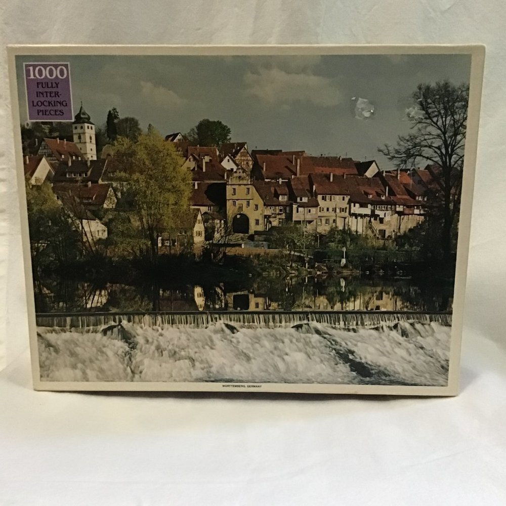 JIGSAW PUZZLE WURTTEMBERG, GERMANY 1000 PIECE